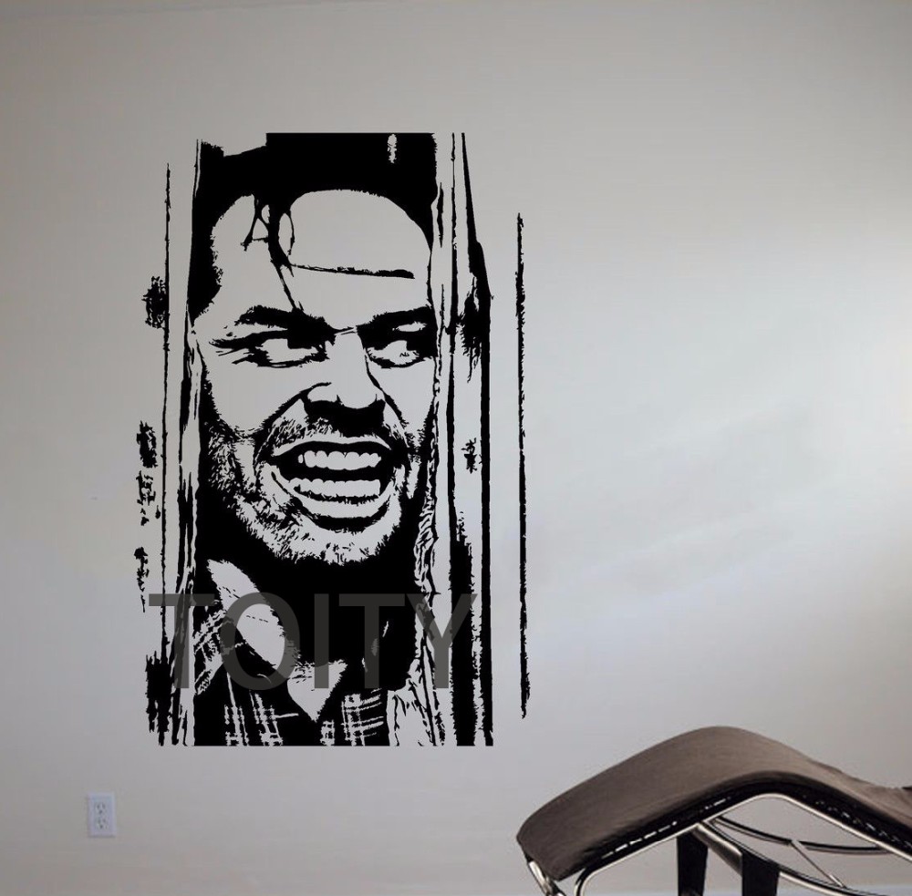 Jack Torrance Jack Nicholson Wall Sticker Movie The Shining Vinyl