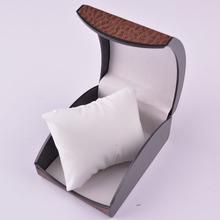 Wholesale Upscale Leopard Watch Box PU And Plastic Gift Box Velvet High grade Boxes Size 10