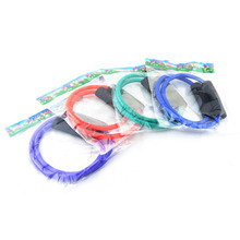 Rubber high quality foam 4 colors Yoga Exercise Resistance Band Stretch Fitness Tube Cable For Workout