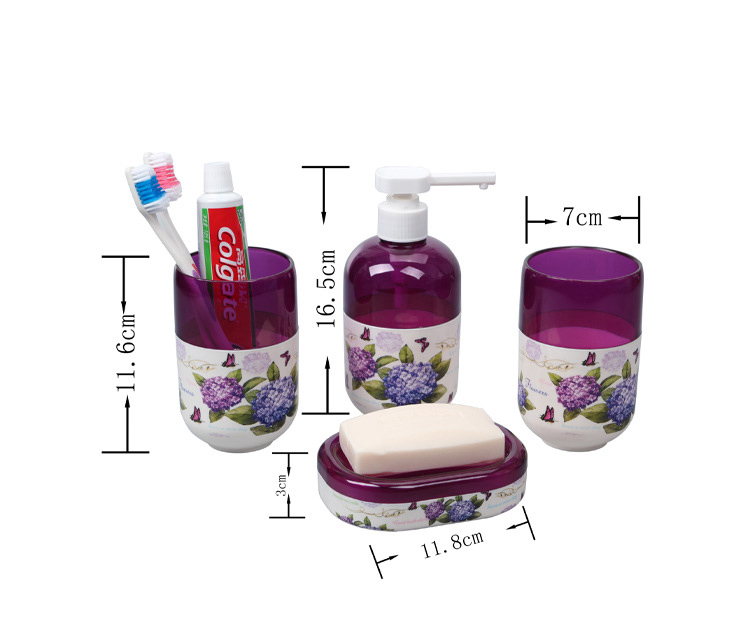 Online Kaufen Großhandel lila bad zubehör aus China lila bad zubehör