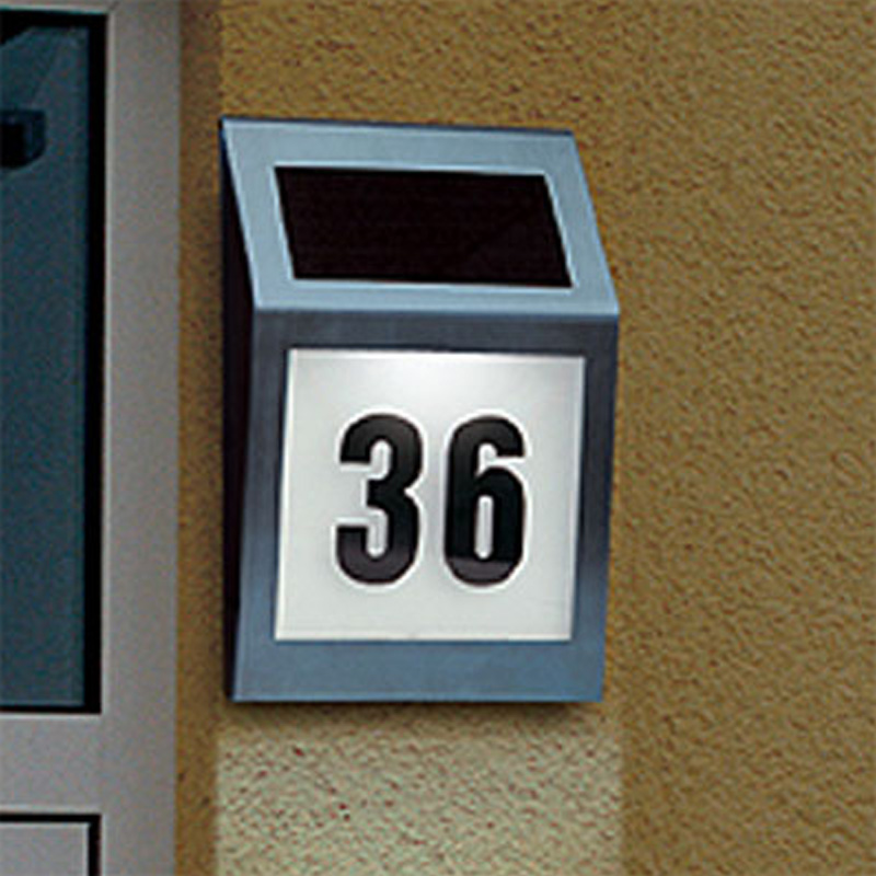 Solar Powered House Number Light Lamps for Door Solar 2 LED Inside Import LED Chip Super Bright Manufacturer Wall Light Out Door Solar Powered House Number Light Lamps for Door Solar 2 LED Inside Import LED Chip Super Bright Manufacturer Wall Light Out Door