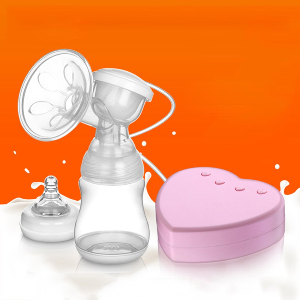 Electric-Breast-Pump-Milk-Automatic-Baby-Products-Milk-Sucking-Breastpump-Starter-Advanced-Pink-Postpartum-Breast-Feeding-Breast-Milk-T0101 (1)