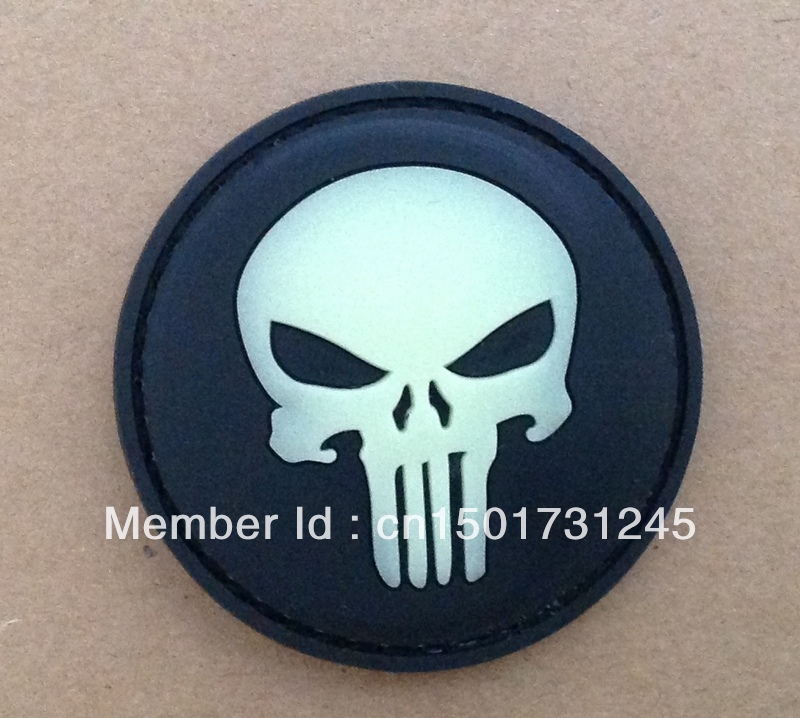 glow patch punisher patches velcro pvc patches jpg glow patch punisher patches velcro pvc patches jpg