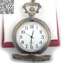 Vintage Retro Bronze Motorcycle Motorbike MOTO Pocket Watch Necklace Pendant Quartz Watch Relogio De Bolso Men