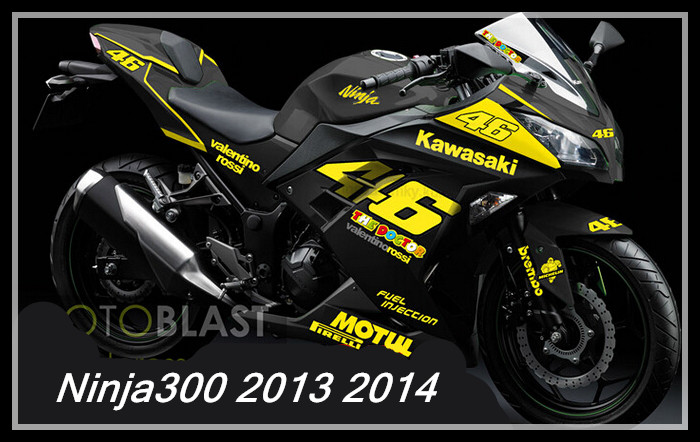  ABS  + 3  +  +     KAWASAKI  300 2013 2014  +  