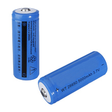 Excellent quality 5000mAh 3.7V 26650 Rechargeable Li-lithium Battery For Flashlight Torch Lamp