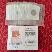 Free Shipping Wholesale Slim Navel Beauty Stick Slim Patch Magnetic Weight Loss Burning Fat Patch 10Pieces