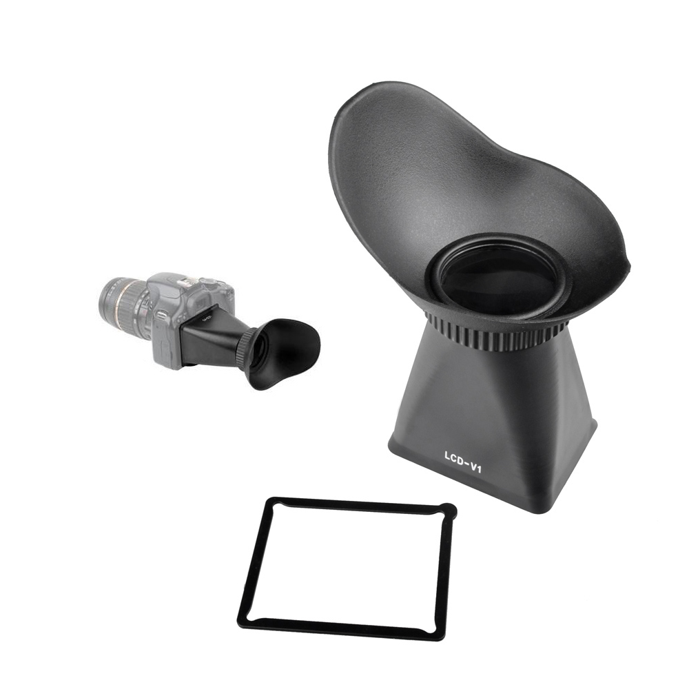 Фотостудия аксессуары 2.8 X 3.0 дюймов жк-видоискатель удлинитель V1 для канона 5DII 7D 500D Nikon D700 D800 камеры DSLR
