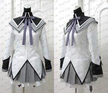 Cosplay Puella tells Madoka Magica black long straight combat gear Kaname Madoka cos bag mail