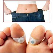 2014 New SH Delicate Foot care Tool 2pcs Silicone Magnetic Massage Foot Toe Ring Convenient Keep