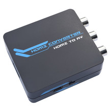 Новый Wayzon микро-hdmi для RCA , композитный + аудио Toslink Spdif коаксиальный мини конвертер для тв / PC / PS3 / Blue — рэй DVD 1080 P ( белый / черный )