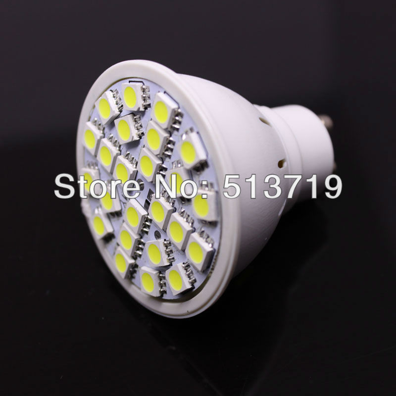 GU10 24 SMD 5050 LED 5W Warm White home led bulbs ...