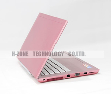 Freeshipping to Russia 13 3 pink laptop Intel Celeron 1037U Dual Core 1 8Ghz DVD RW