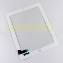 Free  tools Replacement For iPad 2 2nd Gen Generation Touch Digitizer Screen White Free shipping