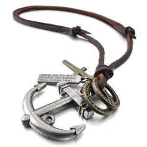 aliexpress beli pria paduan liontin kalung kulit asli aliexpress beli pria paduan liontin kalung kulit asli