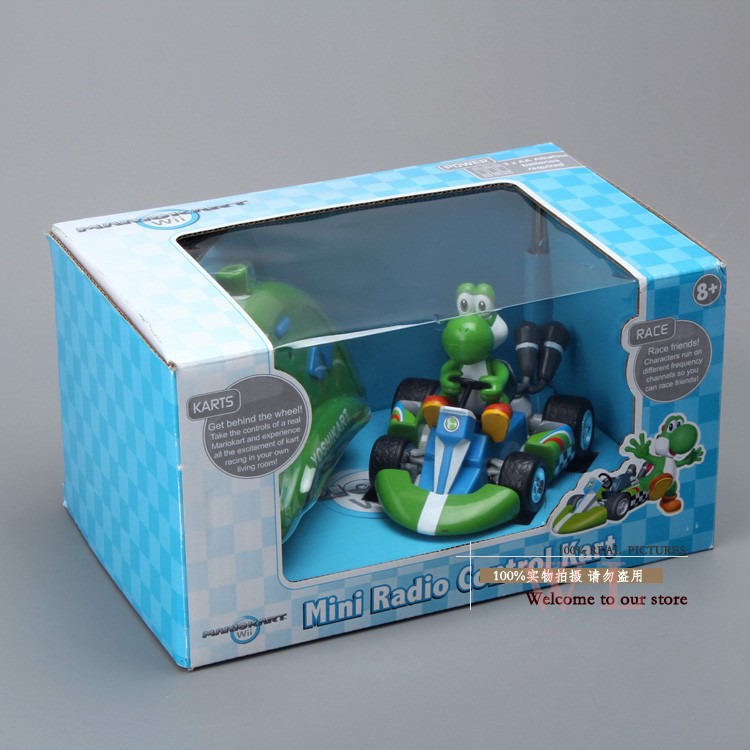 mario kart yoshi remote control car