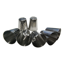 JFBL Hot 7PCS Stainless Steel Tulip Icing Piping Nozzles Pastry Decorating Tips Cake Cupcake Decorator Rose Kitchen Accessorie
