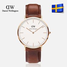 Top Daniel Wellington relojes de marca Fashion Casual men’s Rose Gold Quartz Watch Luxury Women Dress Sports Wristwatches reloj