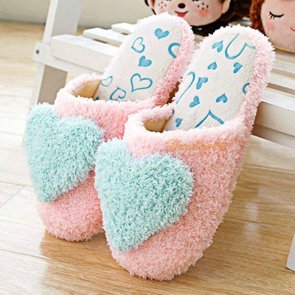 Korean-Plush-Velveteen-Women-Lady-Antislip-Heart-Type-Shoe-Slippers-Coral-Cotton-.jpg