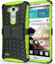 For LG G3 Vigor G3 Mini G3 Beat G3s D725 D722 Armor Heavy Duty Case Dual Layer Silicone + Hard Hybrid Kickstand Case Shock Proof