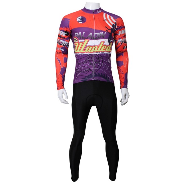 super price men round collar long sleeve breathable cycling