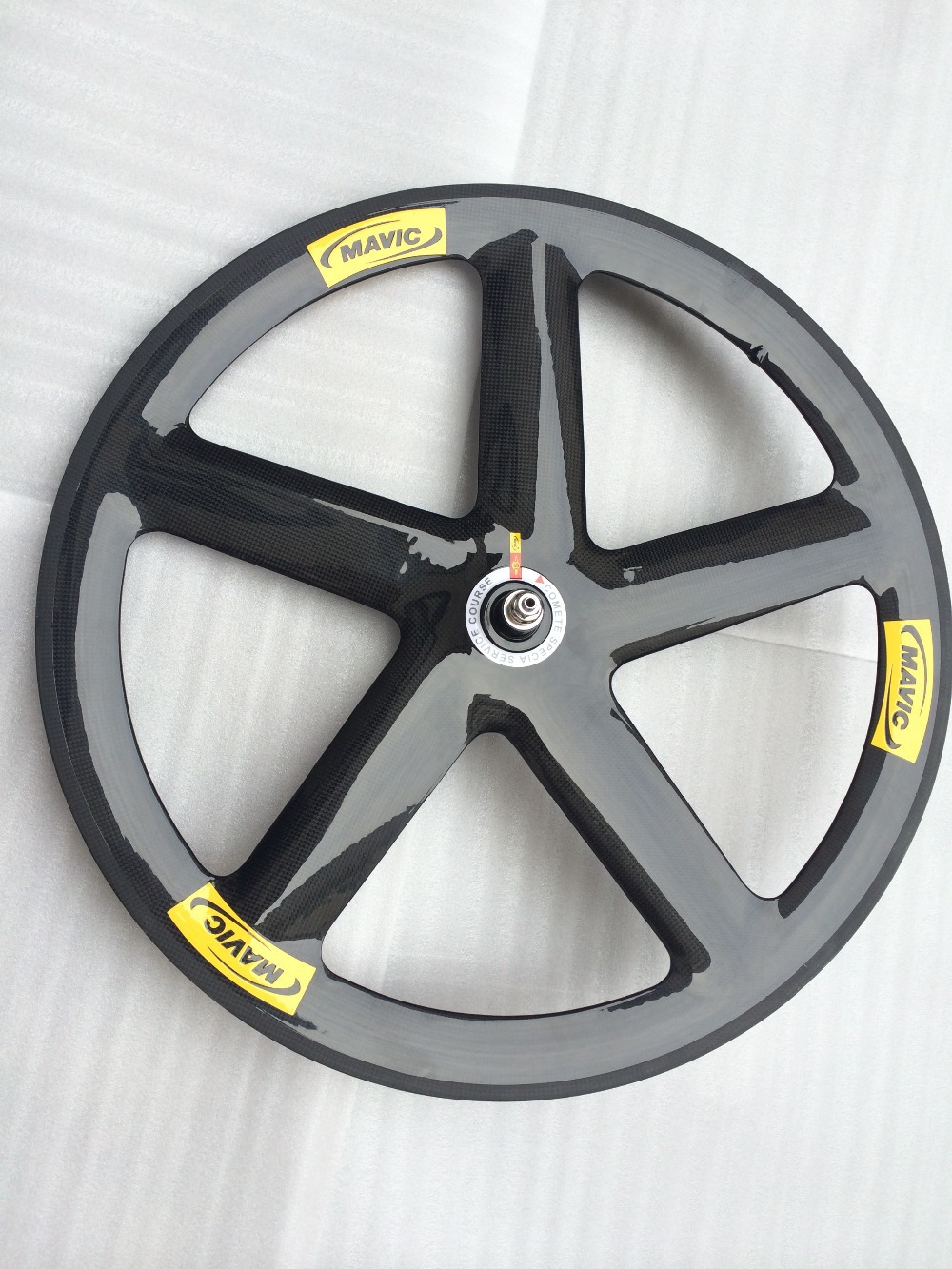 lightweight mavic 5 spoke track wheel clincher fixie wheels five