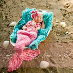 Newborn Baby Photography Crochet Knit Costume Phot...