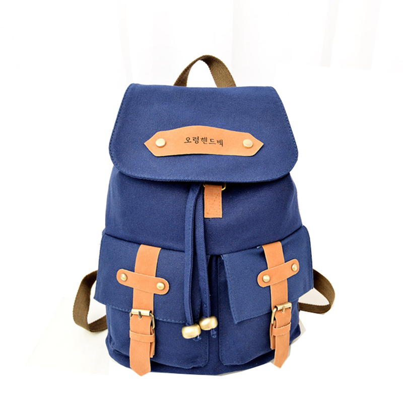 Fashion New Promotion Holiday Sale Women Vintage Canvas Backpack Mountaineering Book Backpack ...