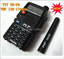 New Launch 5W VHF 136 174MHZ handheld two way radio 1600mAh Li ion TYT TH F8