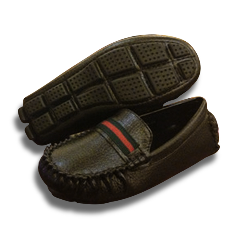 Genuine Leather Shoes Children Brand Slip On Good Quality font b Boys b font Kids Formal