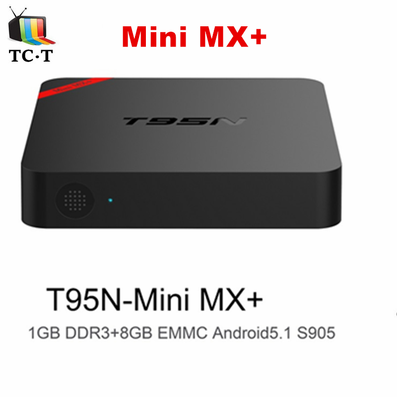 NEWEST T95N-mini MX+ Android TV BOX 1GB+8GB Amlogic S905 Quad Core Kodi16.0 2.4GHz Wifi 4K2K Output HD T95N-Mini MXplus TV BOX