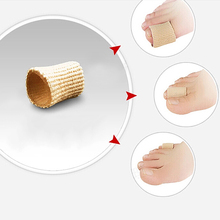 Free Shipping Newest1Pc Soft Fabric Gel Finger Toe Separator Pain Relief Calluses Protector Feet Care 7H5G