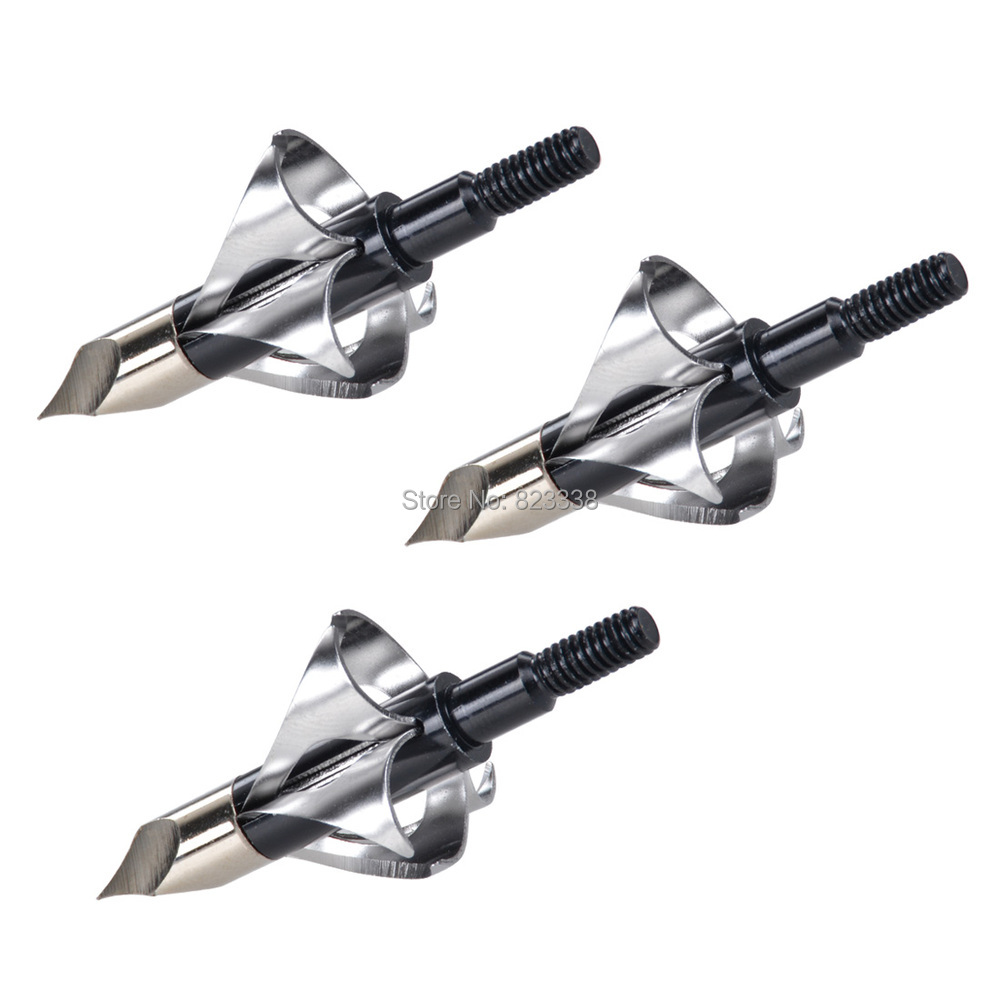 Hot Sell 3pcs Toxic Broadhead 100g hunting broadhead,arrow head Free Shippi...