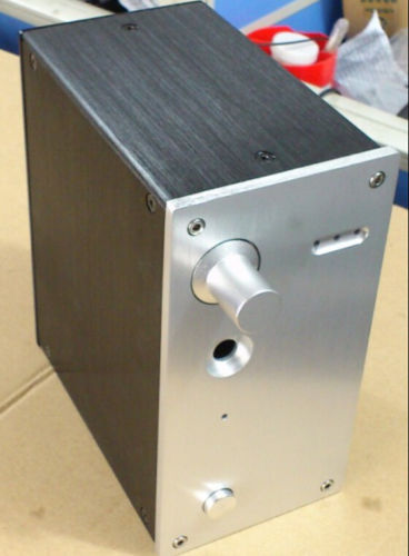 Breeze Audio FULL aluminum Vertical amplifier enclosure DAC + amp Power amplifier chassis case enclosure aluminum chassis