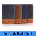 For Apple iPad mini 4  Case iPad  Smart Case Slim Stand Leather + Matt Transparent Clear Back Cove+screen protector+stylusr