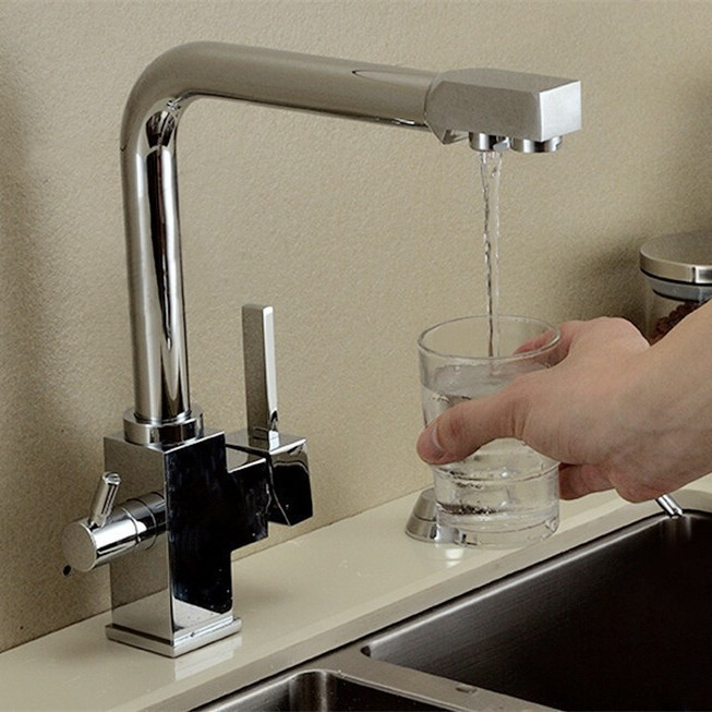 tri flow kitchen faucet