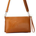 Block Letter Print Crossbody Bag Ladies Cowhide Casual Small Envelope Bag Stylish Fashion Bag Women Designer