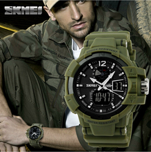 Brand new SKMEI 1040 G Army Camouflage military watch reloj led digital sports watches relogio masculino