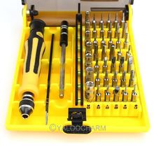 Wholesale 3Sets Magnetic Screwdriver  45 In 1 Precision Screw Driver Tool Kit Torx  For Phone Repair 80353
