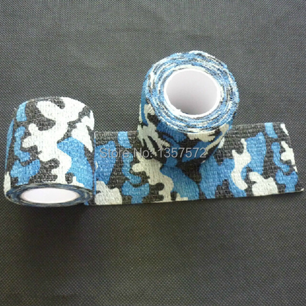 Stretchable Army Bandage Camouflage Tape Gun Rifle Stealth Wrap Desert Shooting Hunting Tactical Tapes lYz