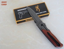 3 7 Browning Knife Folder 440C Steel Pocket Knives edc Tool Close Length with 125mm Camping