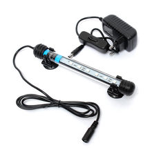 Aquarium Fish Tank 18cm 6 LED Light Underwater