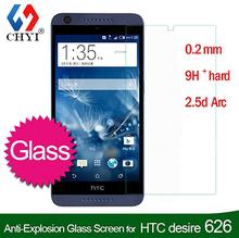 9H Tempered Glass screen protector for HTC Desire 626 A325 Protective Cristal Templado With Retail package Moist Wipes 50pcs/lot