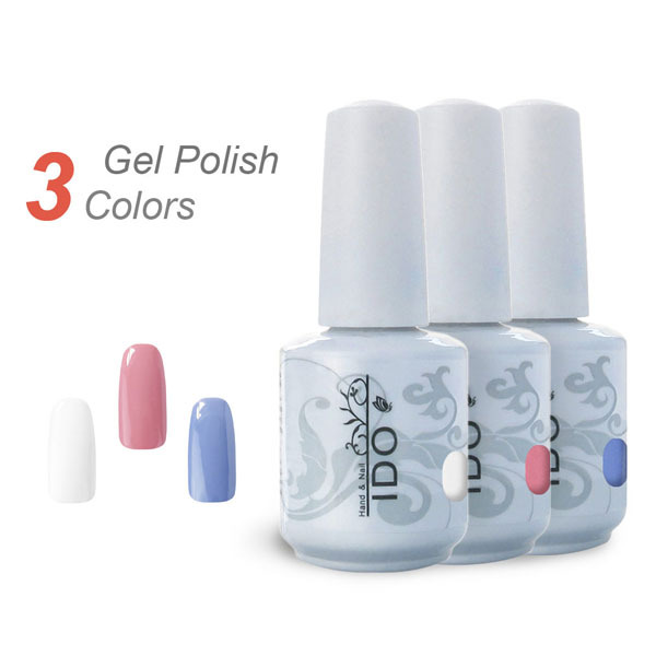 IDO 15ml Gel Polish 199 Colors Choose Any 6 Colors Nail Gel UV Polish Soak Off Nail Art