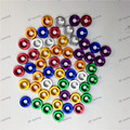 Fender Washers 1set 8pcs washers and bolt With logo Silver red yellow green Purple blue