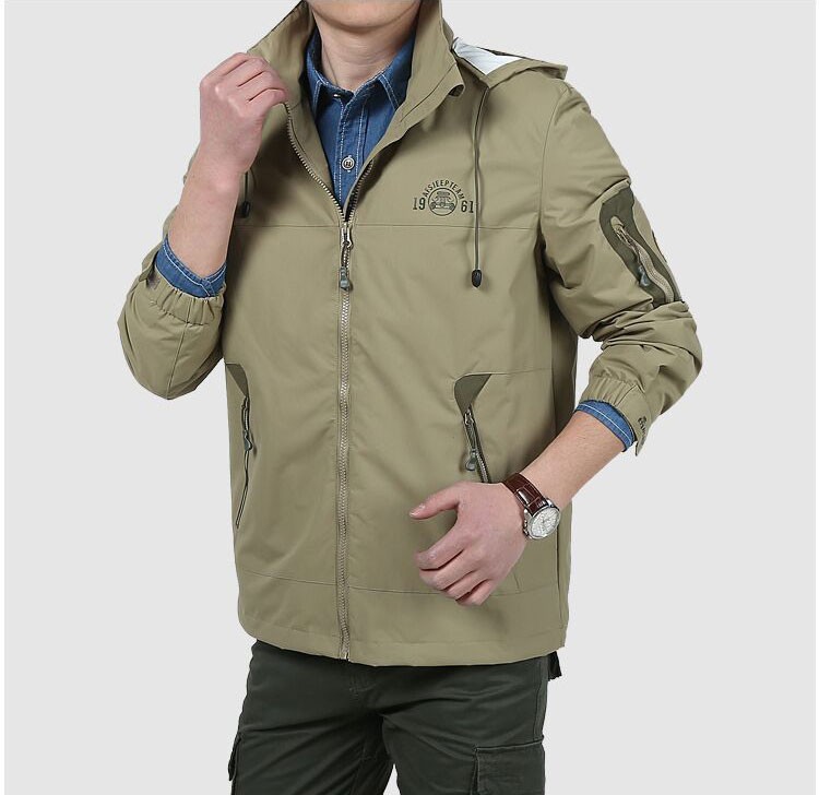 2015 Autumn Breathable Waterproof Mens Jackets Coats AFS JEEP Brand Military Outdoor Jacket Hooded Plus Size 3xl Casual Fit Coat (8)