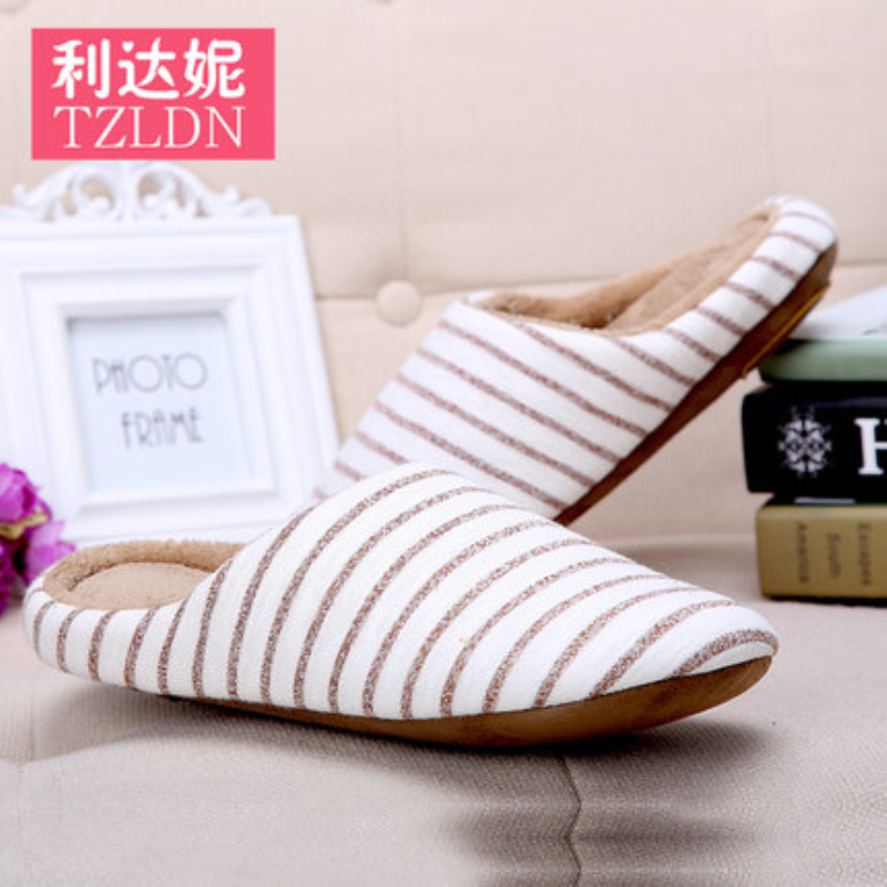 Shoes Warm Slippers Slippers house Women  Cotton slippers inside Indoor for House the Men Slippers