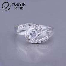 2015 flower design fashion style 925 Sterling Silver ring for women R142