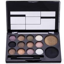 Professional Makeup Power Set 14 Warm Color Eye Shadow Palette Neutral Nude Eyeshadow Cosmetic Wholesale Free Shipping # M01096