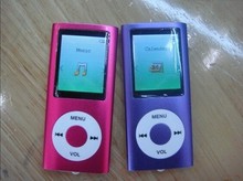 REE SHIPPING DROPSHIP! 4th Slim 1.8″LCD flash MP3 MP4 Player FM Radio Player support tf card player 9 colors